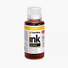 Чорнило ColorWay до Canon CW490 Y Dye-based 100 ml (CW-CW490Y01)