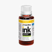 Чорнило ColorWay до HP HW652 Y Dye-based 100 ml (CW-HW652Y01)