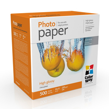 Фотопапір ColorWay глянцевий 230 г/м², 10х15, 500 арк. (PG2305004R)