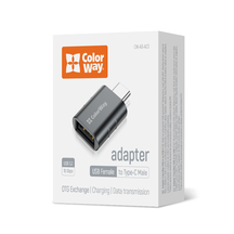 Адаптер-перехідник Colorway USB-A to USB-C 3.2 (CW-AD-AC3)