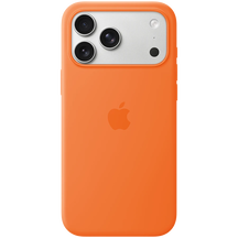Чохол Silicone Case MagSafe for Apple iPhone 17 Pro Deep Orange (помаранчевий)