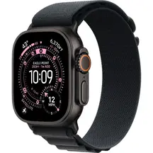 Apple Watch Ultra 3 GPS + Cellular 49mm Black Titanium Case with Black Alpine Loop L MF0X4