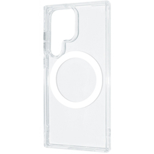 Чохол WAVE Case (PC+TPU) with Magnetic Ring Samsung Galaxy S26 Ultra Transparent