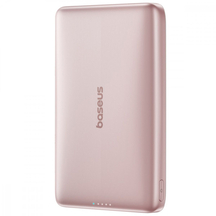 Зовнішній акумулятор Baseus PicoGo Ultra-Slim Qi2 27W 10000mAh Pink