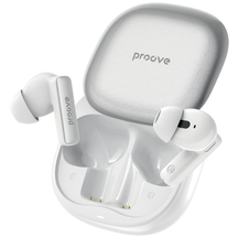 Бездротові навушники Proove NoLimit TWS with Hybrid ANC (APP) White Silver