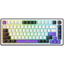 Клавіатура механічна HATOR Hellyberry HK75 - White Purple