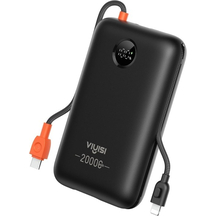 Зовнішній акумулятор VIYISI G2068 20000mAh 30W (X0020VLG5X) Black