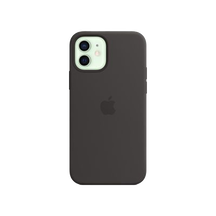 Чохол Apple iPhone 12/ 12 Pro Silicone cases MagSafe with animation Black