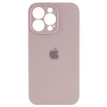 Чохол Apple iPhone 14 Pro Silicone cases Full cover close camera Lavender