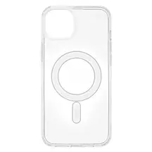 Чохол прозорий Apple iPhone 14 Plus Transparent MagSafe NO animation open camera