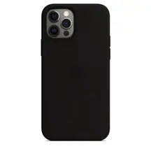 Чохол Apple iPhone 14 Pro Max Silicone cases Full cover open camera Midnight Black