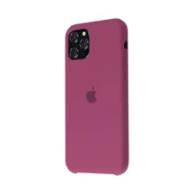 Чохол Apple iPhone 14 Pro Max Silicone cases Full cover open camera Plum