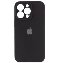 Чохол Apple iPhone 14 Pro Max Silicone cases Full cover close camera Black