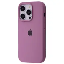 Чохол Apple iPhone 14 Pro Max Silicone cases Full cover open camera Blackcurrant