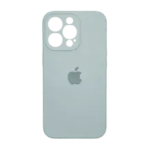 Чохол Apple iPhone 14 Pro Max Silicone cases Full cover open camera Rock Ash