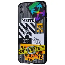 Чехол Brand Off White Apple iPhone XS Max