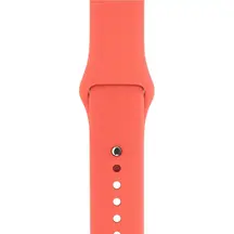 Ремешок Sport Band Apple Watch 42/44 mm Apricot, Цвет: Оранжевый, Оригинальное название цвета: Apricot, Диагональ экрана: 1,78 (44 mm)