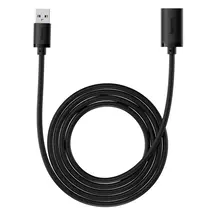Кабель Baseus AirJoy Series USB3.0 Extension Cable 2m Cluster Black (B00631103111-03)