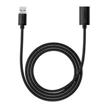 Кабель Baseus AirJoy Series USB3.0 Extension Cable 1.5m Cluster Black (B00631103111-02)