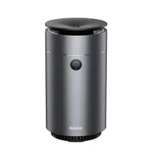 Автомобильный увлажнитель воздуха Baseus Time Aromatherapy machine humidifier 75ml Dark gray (DHSG-0G)