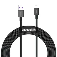 Кабель Baseus Superior Series Fast Charging Data Cable USB to Type-C 66W 2m Black (CATYS-A01)