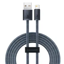Кабель Baseus Dynamic Series Fast Charging Data Cable USB to iP 2.4A 2m Slate Gray (CALD000516)