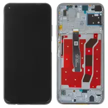 Дисплей Huawei P40 Lite 4G Black  original Light Pink/Blue F