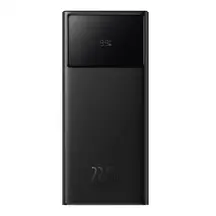 Внешний аккумулятор Baseus Star-Lord Digital Display Fast Charge Power Bank 30000mAh 22.5W Black Overseas Edition (PPXJ080101), Цвет: Черный, Оригинальное название цвета: Black, Батарея, мAч: 30000