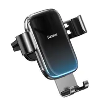 Автодержатель для мобильного Baseus Glaze Gravity Car Mount Black (SUYL-LG01)