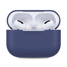Чехол Silicone Case Full for AirPods Pro midnight blue, Цвет: Синий, Оригинальное название цвета: Midnight blue