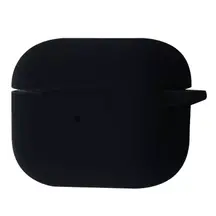 Чехол Silicone Case New for AirPods Pro 2 black, Колір: Чорний, Оригінальна назва кольору: Black