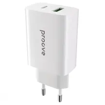 МЗП Proove Rapid 20W (Type-C + USB) white (WCRP20110002)