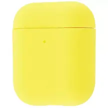 Чехол Silicone Case Slim for AirPods 2 lemonade, Цвет: Желтый, Оригинальное название цвета: Lemonade