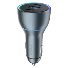 АЗУ Proove Super Charge 130W (2 Type-C + USB) metal gray (ACSC13120004)
