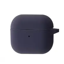 Чохол Silicone Case New for AirPods 3 Gray, Колір: Сірий, Оригінальна назва кольору: Dark gray