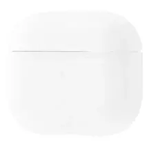 Чехол Silicone Case Slim for AirPods 3 white, Цвет: Белый, Оригинальное название цвета: White