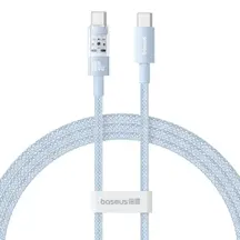 Кабель Baseus Gem Fast-Charging Data Cable USB-C to USB-C 100W 2m Galaxy Blue (P10373000311-01)