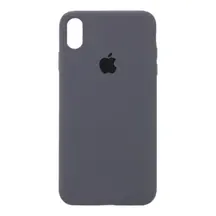 Чохол Apple iPhone X/ XS Silicone cases full cover Charcoal Gray