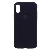 Чохол Apple iPhone X/ XS Silicone cases full cover Black
