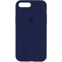 Чохол Apple iPhone 7 Plus/ 8 Plus Silicone cases full cover Navy Blue