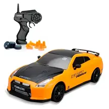 Машинка для дрифту на радіокеруванні Nissan GT-R (1:24) (yellow)