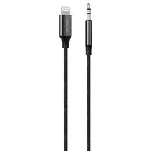 Кабель AUX Proove SoundTrack Lightning to 3.5mm (1m) (black) (ACST00004801)