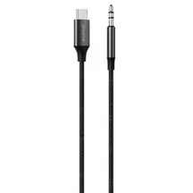 Кабель AUX Proove SoundTrack Type-C to 3.5mm (1m) (black) (ACST00002801)