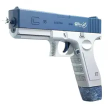 Іграшковий водяний пістолет Water Gun Glock (блакитний)