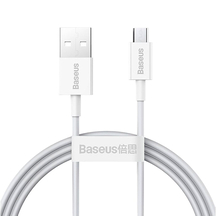Кабель Baseus Superior Series Fast Charging Micro USB 2A (2m) White (CAMYS-02)