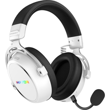 Ігрова гарнітура HATOR HYPERGANG 3 Hi-Res (ESH56) wireless white, SyncHUB connection