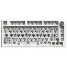 Клавіатура FL ESPORTS DIY-barebone MK750 White Three-Mode (MK750-4247)
