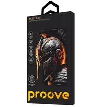 Захисне скло для смартфона Apple iPhone 17 Pro Black (PGPAIB17P001) Proove Achilles Installation Box
