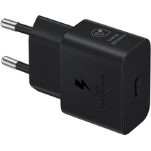 Мережевий зарядний пристрій Samsung 25W Power Adapter (w/o Cable) Black (EP-T2510NBEGEU)