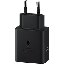 Мережевий зарядний пристрій Samsung 45W Compact Power Adapter C to C Cable Black (EP-T4511XBEGEU)